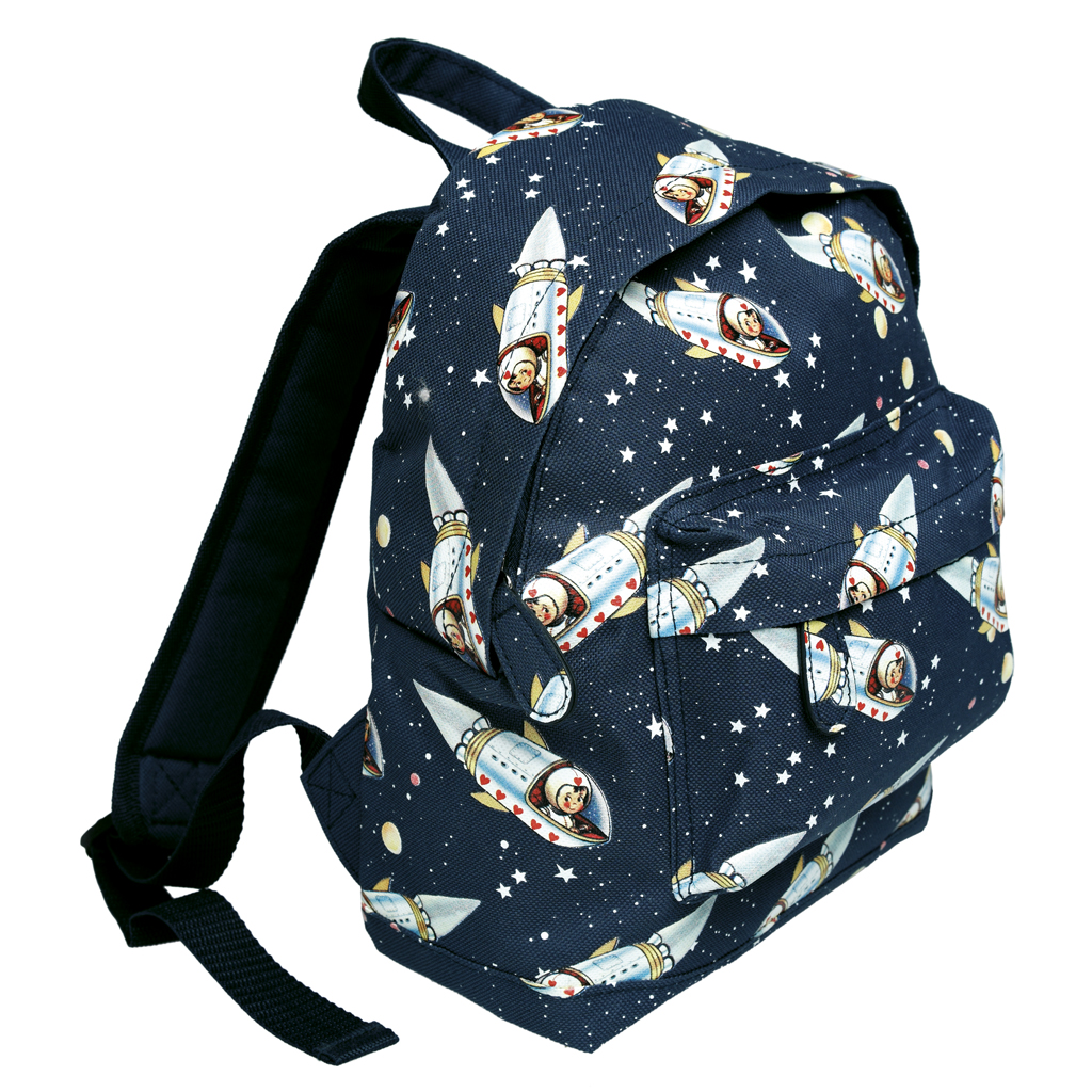 Spaceboy Mini Childrens Backpack | Rex London at dotcomgiftshop1024 x 1024